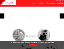 Tablet Screenshot of micros.at